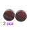 1Paar Coffee Stone Ear Ohr Schmuck Piercing 1