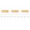 270Sets Chocolate Wrappers and Bamboo Sticks Candy Holder Storage Set 3