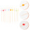 400Pcs Lightweight Bamboo Cocktail Picks Assorted Color for Home Use 8