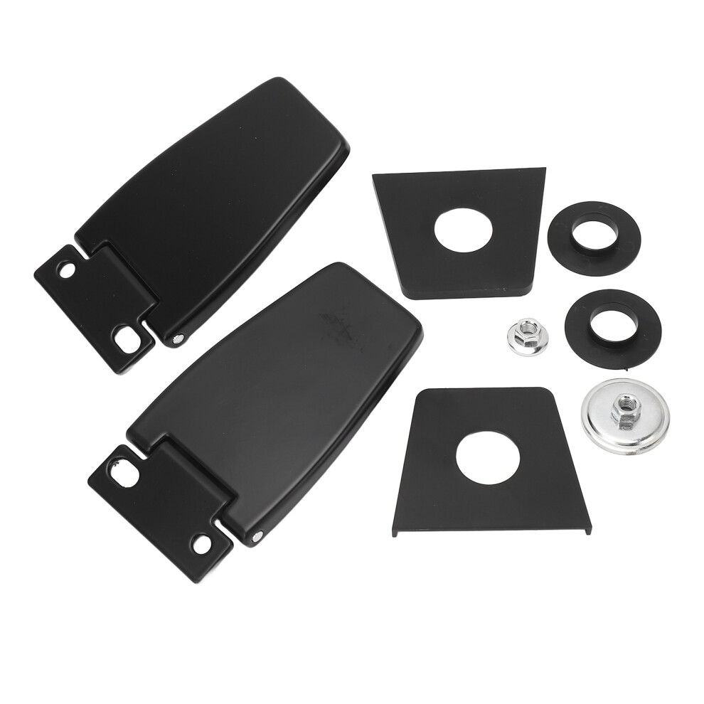 Stainless Steel Liftgate Window Hinges For Jeep Wrangler Yj Tj Lj 7901393385060