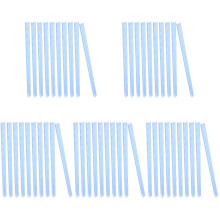 50Pcs ABS Plastic Slide Binders Blue Loose Leaf Binding Bars