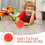 2Pcs Kids Bouncing Ball PVC Elasticity Toy for Group Activities 10