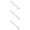 3Pcs Fine Craftsmanship White Handbag Chain Strap for Bag Supplies 7