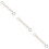 3Pcs Fine Craftsmanship White Handbag Chain Strap for Bag Supplies 8