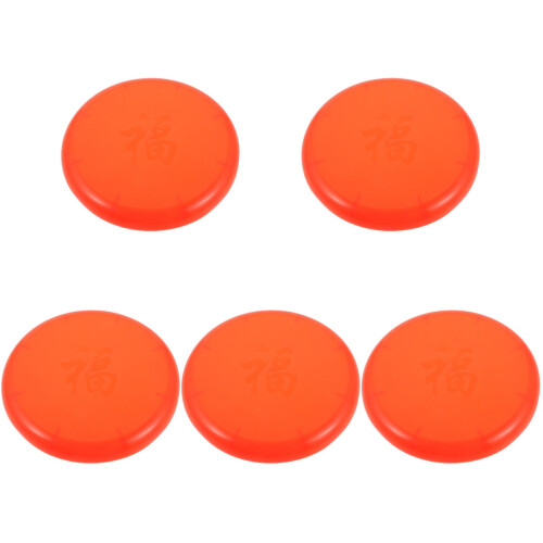 5Stk Sitzplatte Orange Für Hocker