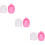6Pièces Bols Trempage Ongles Mains Variées 7