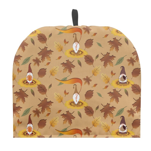 Τσάι Maple Leaf Cozy για τσαγιέρα – Προστατευτικό κάλυμμα με θηλιά κρέμασης, καμβάς