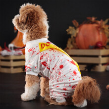 Hund Halloween-kostym, husdjurskjol Hundsälkostym för Halloween-hemfester