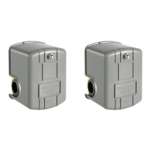 Pressostat double pour pompe de puits, différentiel réglable de 40 à 60 psi, filetage femelle NPT 1/4".