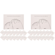 30Stk Fake Nails Display Board Papier Karten Nagelstudio Mehrfarbig