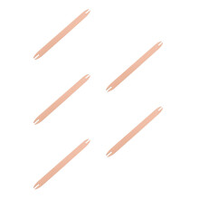 5Stk Holzwerkzeug Strickstab Webschiffchen Für DIY Tücher Handarbeit