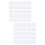 50Pcs Draft Stoppers Adhesive Sealing Strips for Home Use 7
