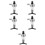 5Pièces Support Mural Multicouleur Pour Rationnement Boissons 8