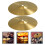 Drum set cymbals brass crash 2 pcs 1