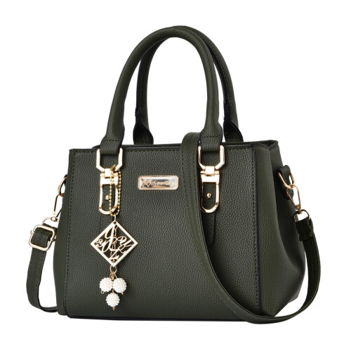 Vegan Δερμάτινη Τσάντα Tote Satchel για Γυναικεία Τσάντα Χειρός με Λαβή και Μεγάλη