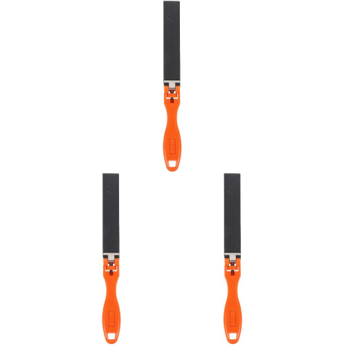 3Pièces Accessoire Ponçage Clip Manuel Orange Résistant 1