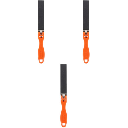 3Pièces Accessoire Ponçage Clip Manuel Orange Résistant 2