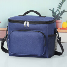 Sac isotherme en aluminium – Épais, imperméable, grande capacité, pour déjeuner et bento (bleu/gris/rouge/noir/bleu clair) pour le bureau,