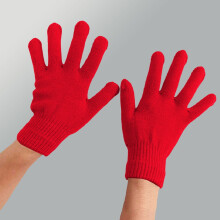 Unisex-Winterstrickhandschuhe, warme Handschuhe mit vollen Fingern für Damen und Herren, dehnbare Thermohandschuhe für Outdoor-Aktivitäten und