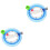2Pcs Blue Lightweight Spools Handy Kite Reel Flying Tools 3