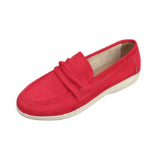 Scarpe ortopediche casual da donna Willtoo in pelle scamosciata, facili da indossare, ideali per camminare tutti i giorni, con suola morbida e design