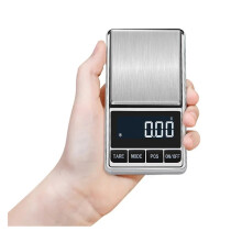 Electronic Jewelry Scale Balance Gram 0.01 / 0.1g Accuracy for Gold Precision Mini Pocket Scale,Multiple Accessories