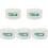 2000Pcs White Rectangles Self Adhesive Labels for Office and Lab Use 2