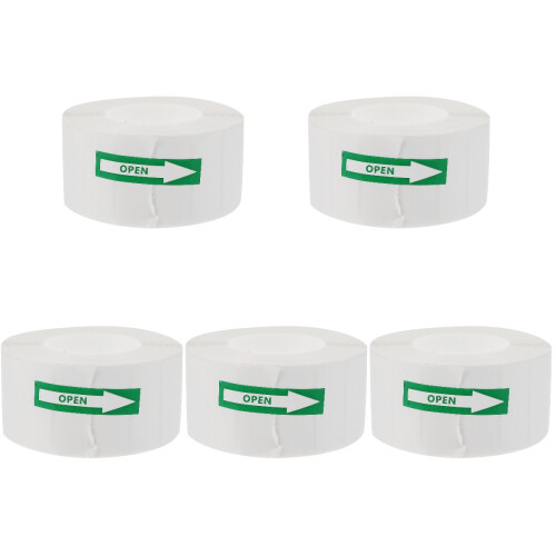 2000Pcs White Rectangles Self Adhesive Labels for Office and Lab Use 1