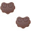 2Pcs Erhu Sound Filter Pads Brown Durable Practice Mute Set 5