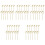 1000Pcs Disposable Bamboo Party Fruit Sticks Decorative Toothpicks 4