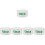 2000Pcs White Rectangles Self Adhesive Labels for Office and Lab Use 3