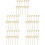 1000Pcs Disposable Bamboo Party Fruit Sticks Decorative Toothpicks 6