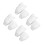 400Pcs Disposable White Lotus Muffin Baking Cups Cupcake Liners 2