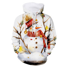 Herrenmode: Hoodies & Sweatshirts, Weihnachtspullover mit Kapuze für die Feiertage und Partys
