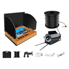 4.3" Underwater Camera with 220 Wide Angle & Night Finder, Compatible with Ice Lake, Boat, Kayak, Terminal Tackle, Ice Console, Slide Beads, Surf