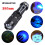 Φακός UV Blacklight 395nm – Φακός LED Violet για εγκληματολογική έρευνα, κυνήγι σκορπιών και 1