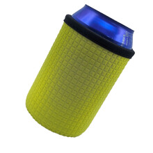 Housse isotherme en néoprène pour canettes standard de 355 ml (12 oz), avec support antidérapant et isolation.