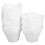 400Pcs Disposable White Lotus Muffin Baking Cups Cupcake Liners 8