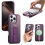 Purple MagSafe Case with Belt Clip for iPhone 16 Pro Max 1