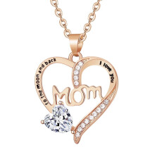 925 sterling zilveren ketting voor moeders met geboortesteen – Een liefdescadeau voor Moederdag, een verjaardag of elke andere gelegenheid –