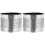 2Pcs Kitchen Exhaust Hose Aluminum Foil Double-Layer Telescopic Vent 2