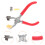 2Sets Steel Hole Punch Durable Tool for Crafting 7