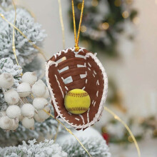 Pendentif gant mignon pour voiture, décoration pour sapin de Noël, ornement pour la maison (1 pièce)