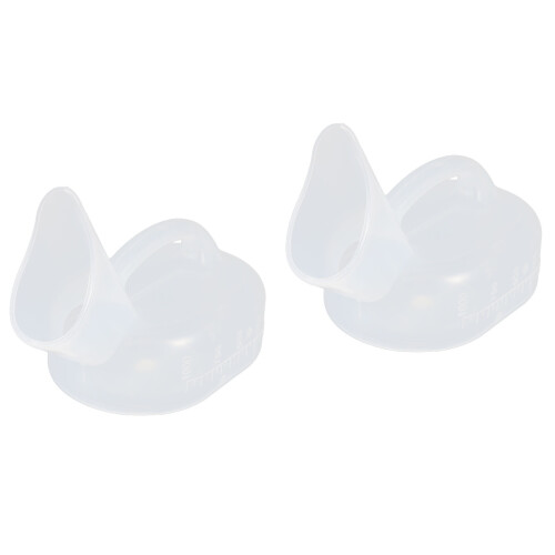 4Pcs Elder Urinal Large Capacity Portable Urine Bottle White Reusable 2