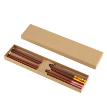 Elegant Japanese Style Chopsticks, Reusable Bamboo Chopsticks for Home Use, Portable Utensils with Metal Heads, Soak in Saline Water for Initial Use,