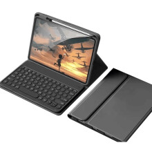 Keyboard Case Compatible with iPad 10th Gen (2022), Magnetic Detachable Candy Color Keyboard Cover, Pink