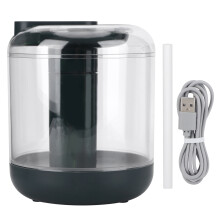Luchtbevochtiger met nachtlampje, ultrasone koele mist met stille werking, instelbare mistproductie voor persoonlijk comfort, vulsysteem aan de