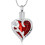 Rose Flower Urn Necklace for Ashes Keepsake Jewelry 1