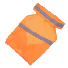 Pretyzoom Orange Sikkerhedsvest til Hunde med Premium Åndbart Stoff til Nattesynlighed og Udendørsaktiviteter