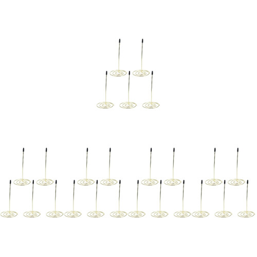 25Pcs Gold Memo Holder Spikes Multipurpose Receipt Organizers 2
